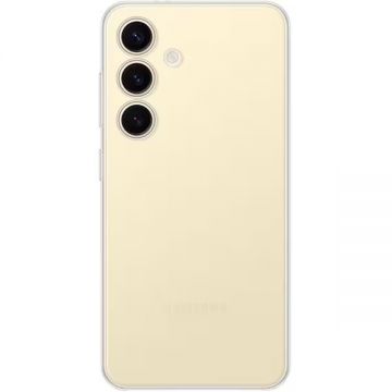 Husa telefon Samsung pentru Galaxy S24, Clear Case, Transparent
