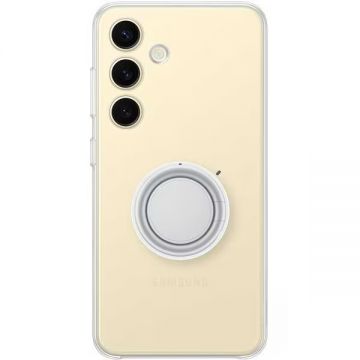 Husa telefon Samsung pentru Galaxy S24, Clear Gadget Case, Transparent