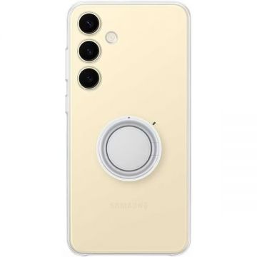 Husa telefon Samsung pentru Galaxy S24 Plus, Clear Gadget Case, Transparent