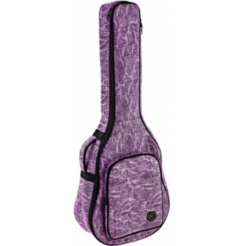 Ortega Dreadnought Gigbag - Purple Jeans Style - 10mm Padding