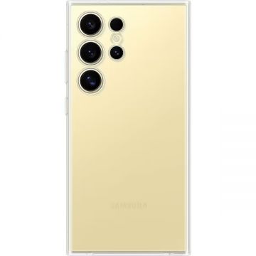 Resigilat - Husa telefon Samsung pentru Galaxy S24 Ultra, Clear Case, Transparent
