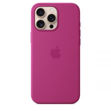 Husa de protectie Apple pentru iPhone 16 Pro Max din Silicon cu MagSafe - Fuchsia