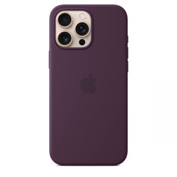 Husa de protectie Apple pentru iPhone 16 Pro Max din Silicon cu MagSafe - Plum