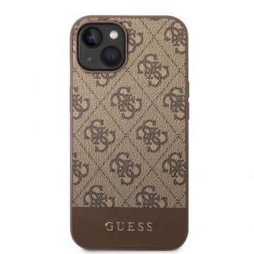 Protectie Spate Guess pentru iPhone 14 (Maro)