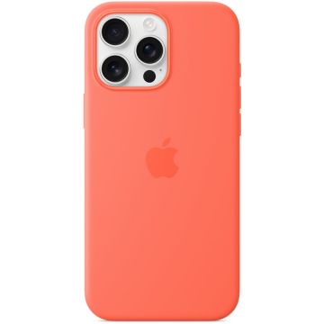 Apple Apple iPhone 16 Pro Max Silicone Case with MagSafe - Tangerine (SEASONAL)