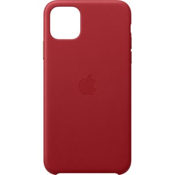 Apple Husa piele Apple iPhone 11 Pro Max, rosu (mx0f2zm/a)