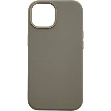 Dviced Dviced Leather case with magsafe for iPhone 15 - Grey
