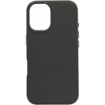 Dviced Dviced Leather case with magsafe for iPhone 16 - Black