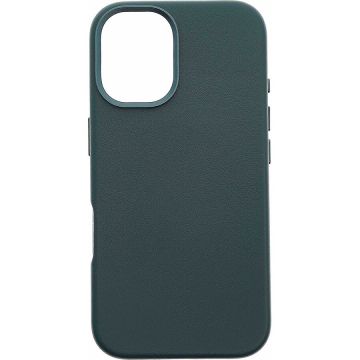Dviced Dviced Leather case with magsafe for iPhone 16 - Blue