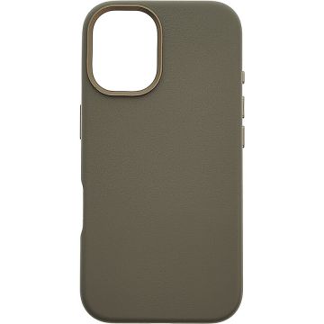 Dviced Dviced Leather case with magsafe for iPhone 16 - Grey