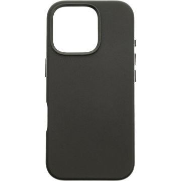 Dviced Dviced Leather case with magsafe for iPhone 16 Plus - Black