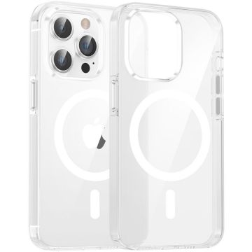 Dviced Dviced Magsafe iPhone 15 Pro clear case- White