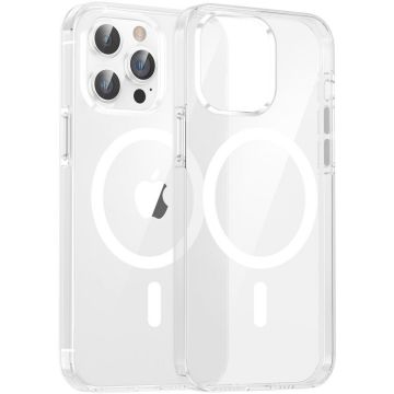 Dviced Dviced Magsafe iPhone 15 Pro Max clear case - White