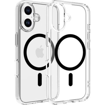 Dviced Dviced Magsafe iPhone 16  clear case - Black