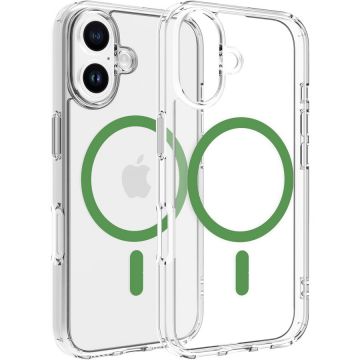 Dviced Dviced Magsafe iPhone 16  clear case - Green