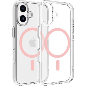 Dviced Dviced Magsafe iPhone 16  clear case - Pink