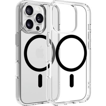 Dviced Dviced Magsafe iPhone 16 Pro clear case - Black