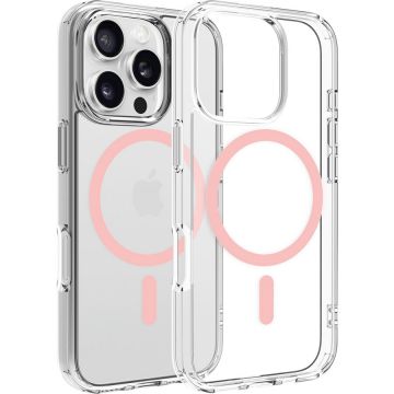 Dviced Dviced Magsafe iPhone 16 Pro clear case - Pink