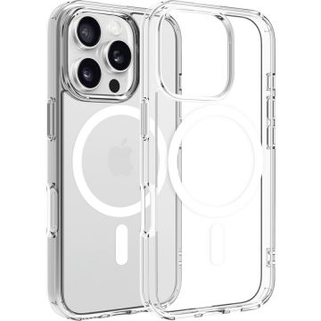 Dviced Dviced Magsafe iPhone 16 Pro clear case - White