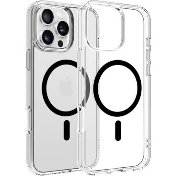 Dviced Dviced Magsafe iPhone 16 Pro Max clear case- Black