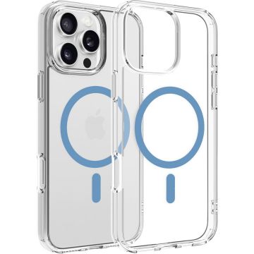 Dviced Dviced Magsafe iPhone 16 Pro Max clear case - Blue