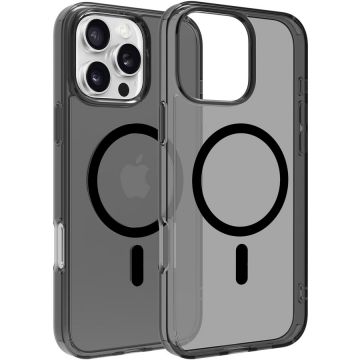 Dviced Dviced Magsafe iPhone 16 Pro Max smoke case - Black