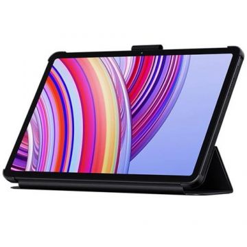 Husa Book Cover Xiaomi BHR8752GL, TPU, pentru Redmi Pad Pro (Negru)