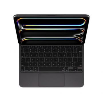 Husa cu tastatura Apple Magic Keyboard MWR23RO/A pentru iPad Pro 11‑inch (M4), Layout RO (Negru)