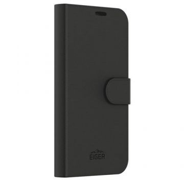 Husa Eiger North Folio Case Samsung Galaxy S25, Negru
