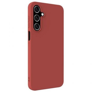 Husa Lemontti Silicon Silky Samsung Galaxy A16, Rosu
