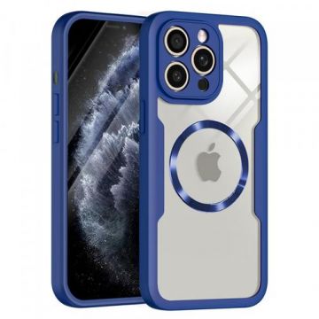 Husa MagSafe pentru Apple iPhone 11 Pro Max Techsuit ColorVerse 360 (Albastru)