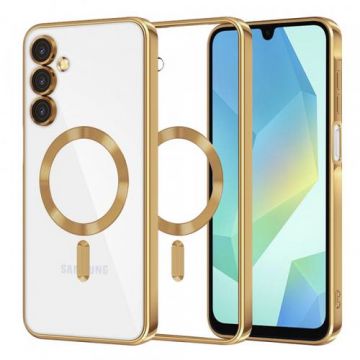 Husa MagSafe pentru Samsung Galaxy A16 5G A166 / A16 4G A165, Techsuit, Luxury Crystal, Aurie