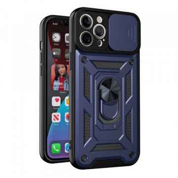 Husa pentru Apple iPhone 12 Pro, Techsuit, CamShield, Albastra