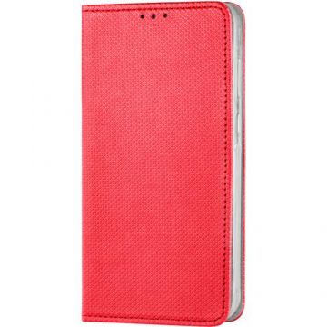 Husa pentru Samsung Galaxy A12 A125 / M12 M127 / A12 Nacho A127, OEM, Smart Magnet, Rosie