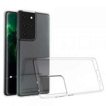 Husa pentru Samsung Galaxy S21 Ultra 5G G998, OEM, Ultra Slim, 0.5mm, Transparenta Husa pentru Samsung Galaxy S21 Ultra 5G G998, OEM, Ultra Slim, 0.5mm, Transparenta