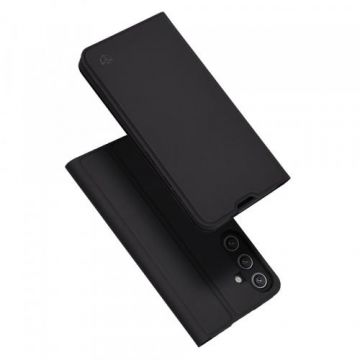 Husa pentru Samsung Galaxy S24 S921, Techsuit, Magskin Book, Neagra