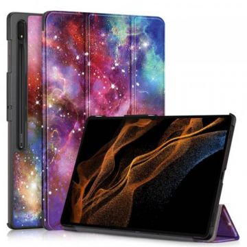 Husa pentru Samsung Galaxy Tab S10 Ultra / Tab S9 Ultra / Tab S8 Ultra, FoldPro Galaxy (Multicolor)