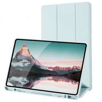 Husa pentru Samsung Galaxy Tab S6 Lite (2024) / Tab S6 Lite (2022) / Tab S6 Lite (2020), Techsuit, Flex Trifold (Albastru)