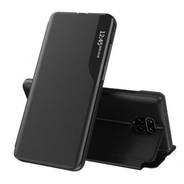 Husa pentru Xiaomi Redmi Note 9S / Note 9 Pro / Note 9 Pro Max, Techsuit, eFold, Neagra
