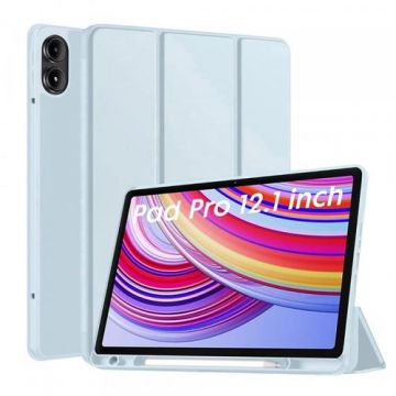 Husa pentru Xiaomi Redmi Pad Pro / Pad / Pad Pro 5G, Techsuit, Flex Trifold (Albastru)
