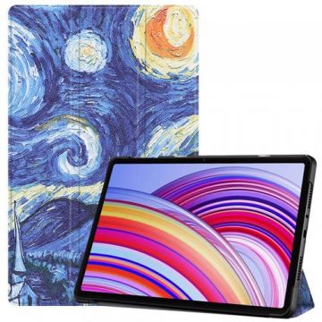 Husa pentru Xiaomi Redmi Pad Pro / Pad / Pad Pro 5G, Techsuit, FoldPro Starry Night (Multicolor)