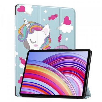 Husa pentru Xiaomi Redmi Pad Pro / Pad / Pad Pro 5G, Techsuit, FoldPro Unicorn (Multicolor)
