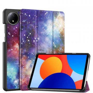 Husa pentru Xiaomi Redmi Pad SE 8.7, Techsuit, FoldPro Galaxy (Multicolor)
