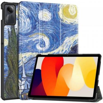 Husa pentru Xiaomi Redmi Pad SE, Techsuit, FoldPro Starry Night (Multicolor)