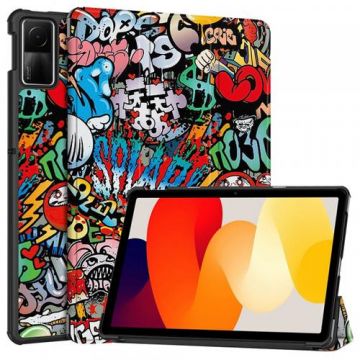 Husa pentru Xiaomi Redmi Pad SE, Techsuit, FoldPro Urban Vibe (Multicolor)