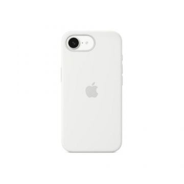 Husa Protectie Spate Apple MD3P4ZM/A pentru iPhone 16e, Silicon (Alb)