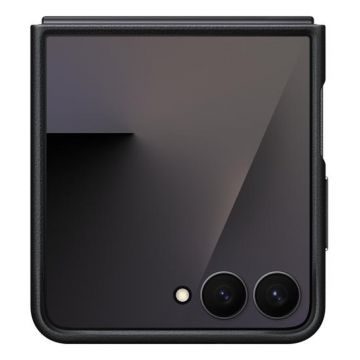 Husa protectie spate Samsung Kindsuit Case EF-VF766PBEGWW pentru Galaxy Z Flip7 (Negru)