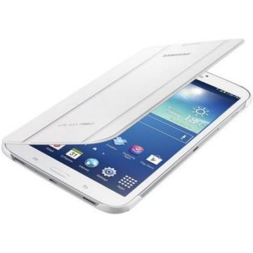 Husa Stand Samsung Book Cover EF-BT210BWEGWW pentru Galaxy Tab 3 7.0 (Alba)