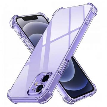 Husa Techsuit Shockproof Clear pentru Apple iPhone 12 (Transparent)