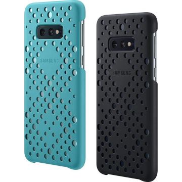 Samsung Protectie spate Samsung EF-XG970CBEGWW pentru Samsung Galaxy S10 E, set 2 buc, Negru/Verde